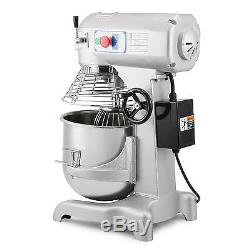 Brand New Commercial 20 Litre Planetary Mixer Dough Mixer 3 attachments 750W