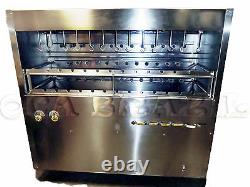Brazilian Gas Grill For Bbq 32 Skewers Nsf Approved Professional Grade