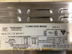 Broiler Flexible Batch Broiler Duke FBB missing load tray Nat Gas 120V Tested
