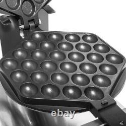 Bubble Waffle Maker Manual Thermostat Egg Waffle Maker Stainless Steel