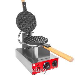 Bubble Waffle Maker Manual Thermostat Egg Waffle Maker Stainless Steel