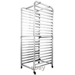 Bun Pan Rack Bakery Rack 20-Tier Aluminum Commercial Home Kitchen Cooling Rack