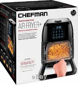 CHEFMAN 6L Digital Multi-Function Air Fryer Black