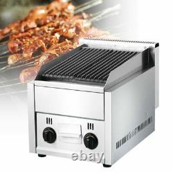 COMMERCIAL CHARGRILL WITH GRIDDLE NATURAL GAS OR LPG CHARCOAL Flame GRILL BBQ