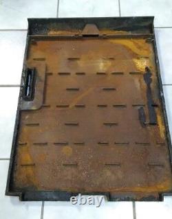 Cast Iron Griddle Concession Flat Top BBQ Camping Fireplace Restaurant Kitchen