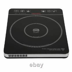Caterlite Induction Hob in Black Made of Stainless Steel Power 2000W