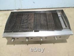 Cecilware H. D. Commercial (nsf) 48 Natural Gas 4 Burners Radiant Charbroiler