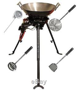 Chinese Cooking Gas Wok Range Pan Cooker For Outdoor Barbecue Catering Camping