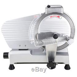 Commercial 10 Blade Electric Meat Slicer 240w 530RPM Deli Food Cheese Veggies