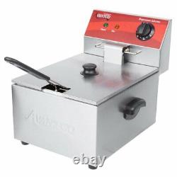 Commercial 10 lb Electric Kitchen Restaurant Countertop Heavy-Duty Deep Fryer