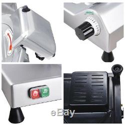 Commercial 12 Blade Meat Slicer Deli Meat Cheese Food Cutter Industrial 440RPM