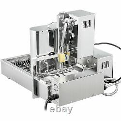 Commercial Automatic Donut Machine Electric Doughnut Donut Maker 4 Rows 2000W
