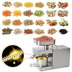 Commercial Automatic Oil Press Machine Oil ExpellerElectric Cold/Hot Oil Machine