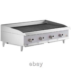 Commercial CPG 48 Gas Countertop Radiant Charbroiler Broiler Restaurant Kitchen
