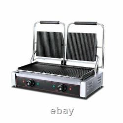 Commercial Double Electric Griddle Multigrill Waffle Maker, Sandwich Press, BBQ