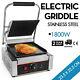 Commercial Electric Contact Press Grill Griddle Bbq Panini Sandwich Non-stick