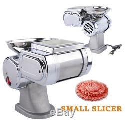Commercial Electric Meat Slicer Meat Cutter Cutting Machine Stainless Steel 110V