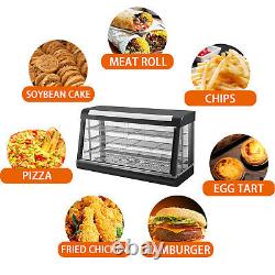 Commercial Food Warmer Display Case Pizza Warmer 48in Food Warmer buffet 3 Tiers