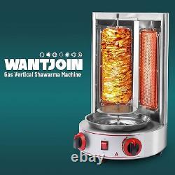 Commercial Gas Broiler Shawarma Machine Vertical Doner Kebab Gyro Grill Machine