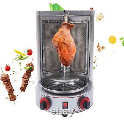 Commercial Gas Broiler Shawarma Machine Vertical Doner Kebab Gyro Grill Machine