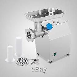 Commercial Grade 1.15HP Electric Meat Grinder 850W Stainless Steel Heavy Duty