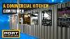 Commercial Kitchen Built In A Shipping Container