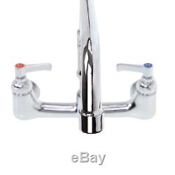 Commercial Kitchen Copper Pre Rinse Faucet With 12 Add-On Faucet Sink Mixer Tap