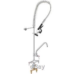 Commercial Kitchen Restaurant Pre-Rinse Faucet with 12 Add-On Faucet