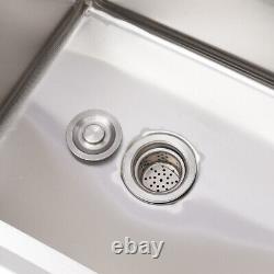 Commercial Kitchen Sink Prep Table Sink Stainless Steel FOR Catering Restaurant