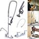 Commercial Kitchen Wall Mount Pre-rinse Faucet With38 Flexible Copper Hose
