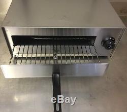 Commercial Pizza Oven, Electric Snack Grill 12 Inch Stainless Steel Toaster Oven