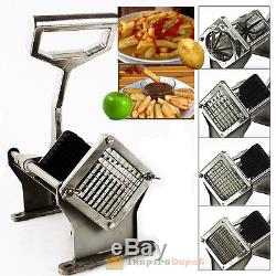 Commercial Potato French Fries Apple Fruit Vegetable Cutter Slicer with 4 Blade