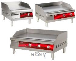 Commercial Restaurant Deli Electric Countertop Flat Top Grill Food Griddle Grill