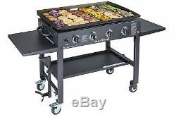 Commercial Restaurant Gas Gril Flat Top Countertop Heavy Duty Grill Food Griddle