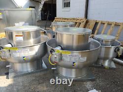 Commercial Restaurant Kitchen Exhaust Fan 1000-1500 CFM with Speed Control