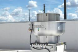 Commercial Restaurant Kitchen Exhaust Fan 1500-2250 CFM with Speed Control