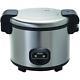 Commercial Rice Cooker Warmer 60 Cup Cooked Stainless Steel Electric Automatic