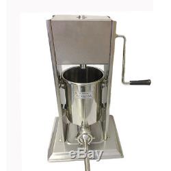 Commercial Sausage Stuffer 3 Litre Stainless Steel Filler Maker Machine Three