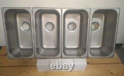 Concession 3 4 Compartment Sink, VALUE SET! 1 Hand Wash (M-Basins & Drains)