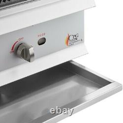 Cooking Performance Group 48 Gas Countertop Radiant Charbroiler PICK UP ONLY