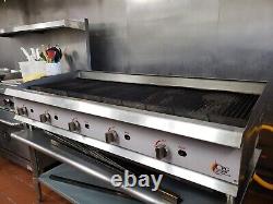 Cooking Performance Group (CPG) 60 Gas Radiant Charbroiler 200,000 BTU