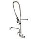 Copper Commercial Pre-rinse Kitchen Restaurant Wall Mount 12 Add-on Faucet Incl