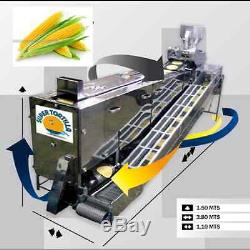 Corn Tortilla Machine Equipment with automated grill