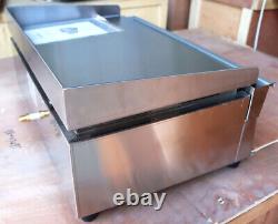 Countertop Gas Griddle Flat Hot Plate Grill Portable 2 Burner Camp Barbecues