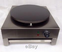 Crepe Maker Pancake Machine Single Hotplate Electric Fryer Commercial Grill