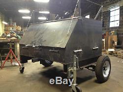 Custom bbq smoker pig cooker barbecue grill
