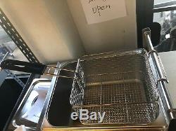 Deep Fryer 3.5 gal Single Basket Commercial PROPANE Counter Top Countertop Home