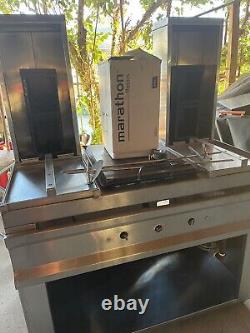 Dual gyro machine with Griddle