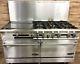 Dynamic Cooking Systems 60 Commercial Double Oven, 6 Burner Range, 24 Griddle