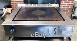 Electrolux Asg36 36w Commercial Gas Restaurant Range French Cooktop On Stand
